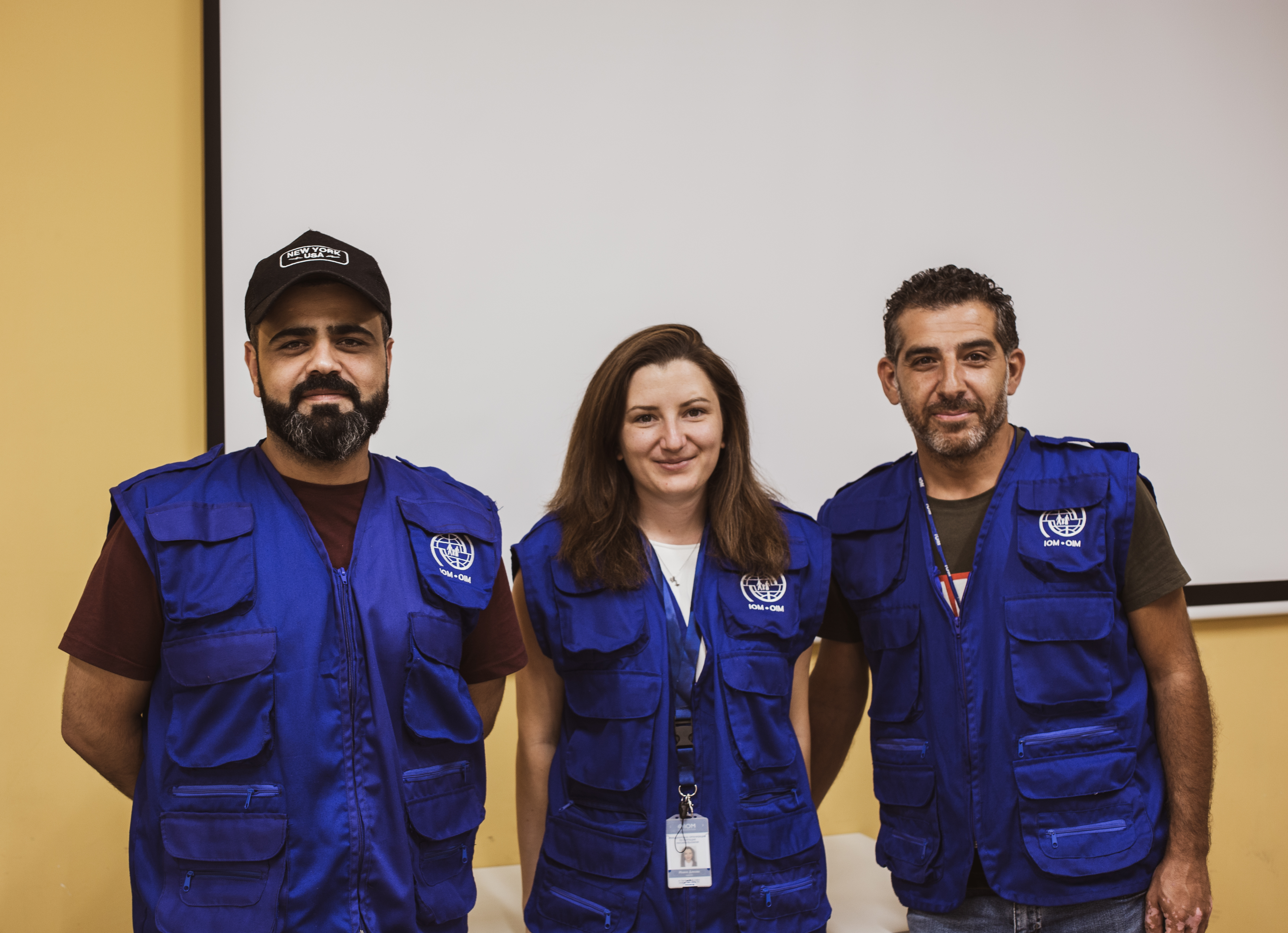 An IOM Bulgaria team at RRC Sofia - Ovcha Kupel